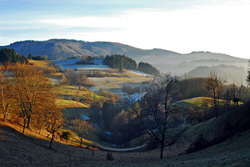 Spätherbst bei der Sausenburg